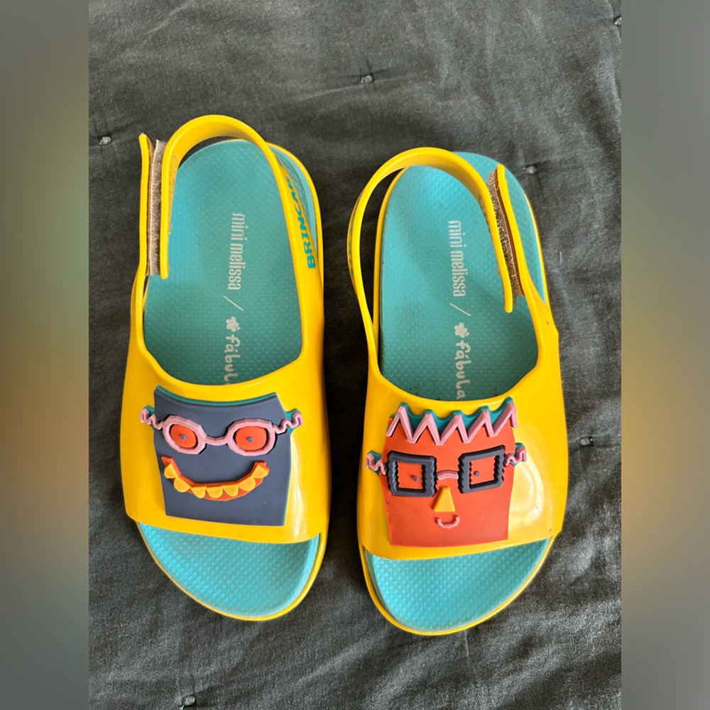 Mini Melissa cloud slide shoes